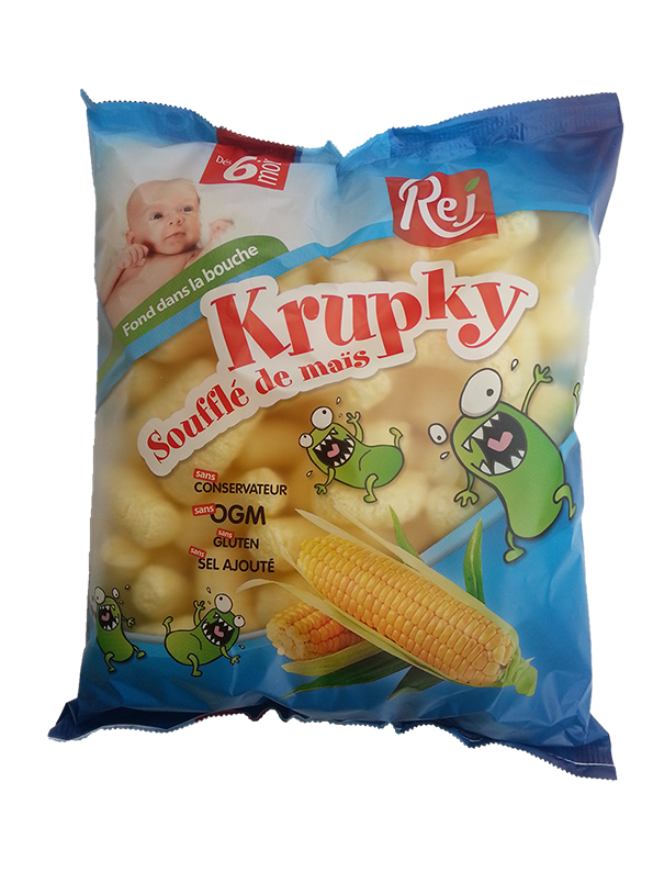 KRUPKY soufflé de maïs pour bébé (dès 6 mois)
